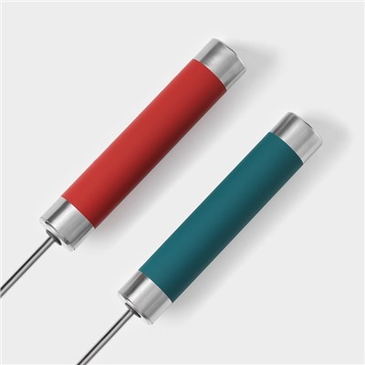 Миксер механический Доляна Color, 25 см, нержавеющая сталь, цвет МИКС