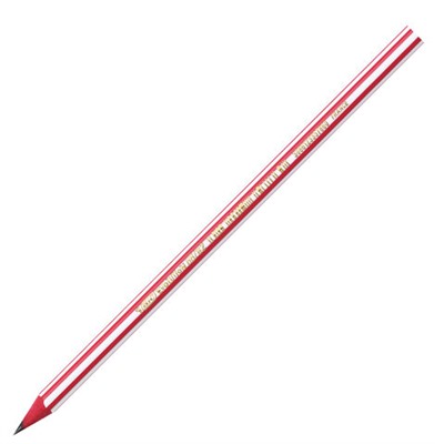 Карандаш чернографитный BIC, 1 шт., "Evolution Stripes", HB, корпус ассорти, 918487