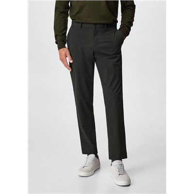 Pantalón traje slim fit stretch -  Hombre | MANGO OUTLET España