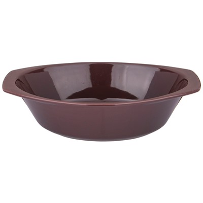 ФОРМА ДЛЯ ЗАПЕКАНИЯ СО СТЕКЛЯННОЙ ЖАРОПРОЧНОЙ КРЫШКОЙ AGNESS 35,5*21,3*13,4СМ 2,5Л КОРИЧ. (КОР=6ШТ.)