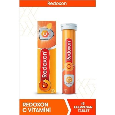 Redoxon Vitamin C 15 Шипучая таблетка I Пищевая добавка, содержащая 1000 мг витамина C