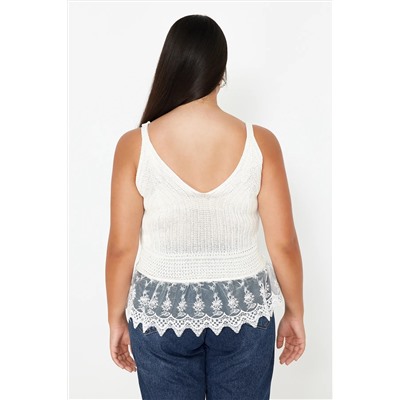 Stone Brode Brode Подробная вешалка Triko Blouse TBBSS24AF00100