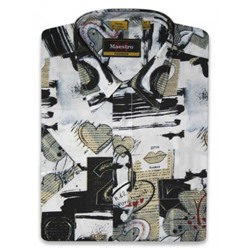 st Мужская рубашка Maestro Fashion Aloha-3k