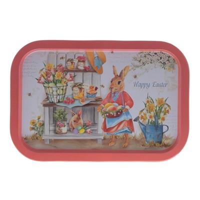 Поднос "Пасхальный", L34,5 W23,5 H1,5 см, 6в.