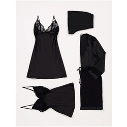 Черный атлас 4 -Dowry Set