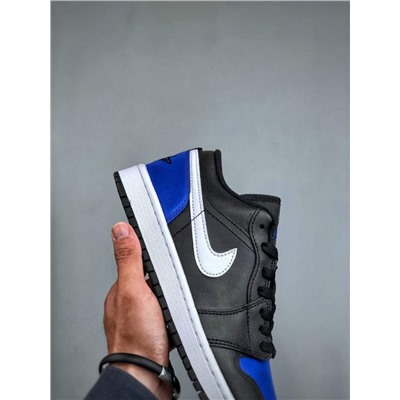 Кроссовки Nik*e Air Jordan 1 Low OG AJ1 Joe 1 black и blue
