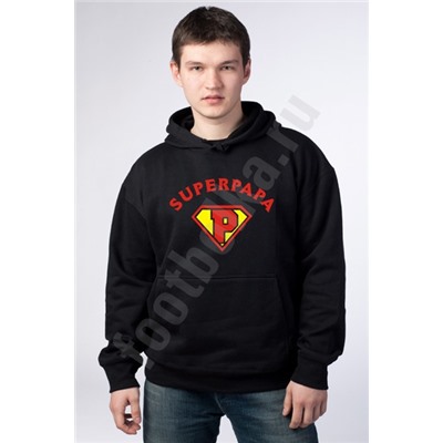 Толстовка мужская "Super papa"