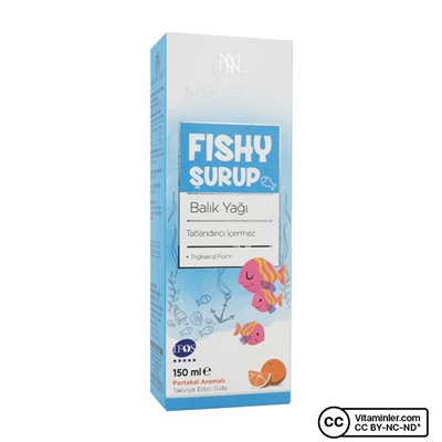 Рыбий сироп NaturalNest Fishy Syrup 150 мл