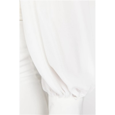 Белый V -neck Long Fish Bridal/Styly/Night/Wedding Dress TBBSS24AH00118