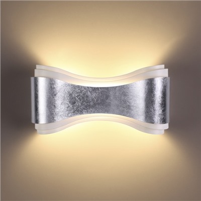 Нарушена упаковка.    Настенный светодиодный светильник Odeon Light Farfi 3894/8WS