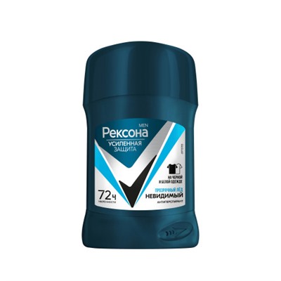 Антиперспирант стик мужской Rexona (Рексона) Прозрачный лед, 50 мл