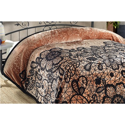 Покрывало EVLEN SUPER SOFT (двухстороннее,2слойное) п/э 220*240  евро Y 940 v9 (D-017) (Акция)