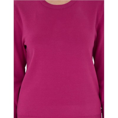 Fuşya Slim Fit Basic Kazakh