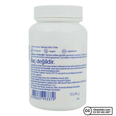 Pure Encapsulations L-аргинин 60 капсул