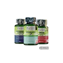 Набор Nature's Supreme Магний + Железо + Пробиотики