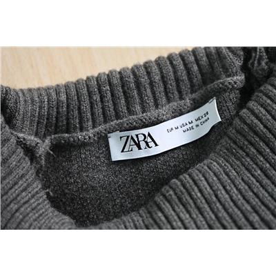 Свободный повседневный вязаный свитер реглан ZAR*A ОРИГИНАЛ!