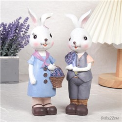 Фигурка Кролик 22 см / 9776 /уп 72/Пасха (Девочка)