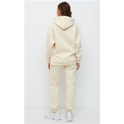 Брюки спорт F122-0801 milk-beige