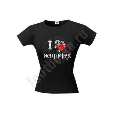 Футболка halloween "I LOVE VAMPIRE"