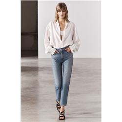 JEANS ZW COLLECTION RECTOS CROPPED TIRO MEDIO
