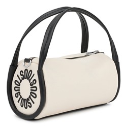 Bolso cilíndrico Miranda Soft - beige