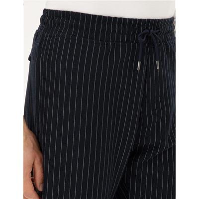 Navy Blue Slim Fit Trade Close Six