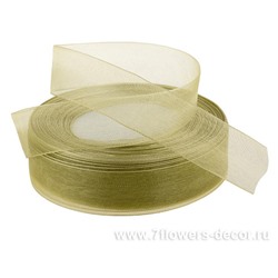 Лента декоративная YY (органза), 25 ммх50 ярд