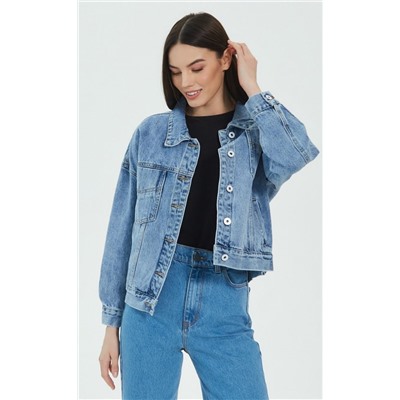 Куртка джинс P112-1205 l.blue