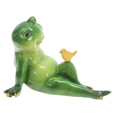 Фигурка декоративная "Лягушка", L14,5 W12 H10,5 см
