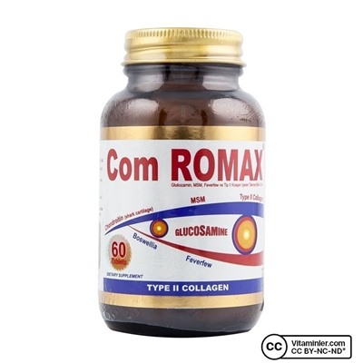 Com Romax Глюкозамин Хондроитин МСМ 60 таблеток