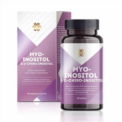 Мио-инозитол & D-хиро-инозитол - Women's Health 90капсул