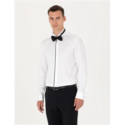 Рубашка для смокинга с белым Slim Fit