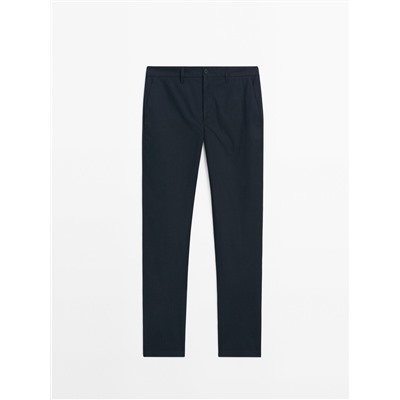 Pantalón popelín jogger fit