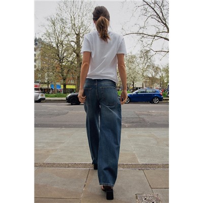 JEANS TAILORED BALLOON TIRO MEDIO