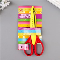 Ножницы рельефные 15,5 см МИКС