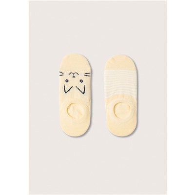 Pack 2 calcetines combinados -  Niña | MANGO OUTLET España