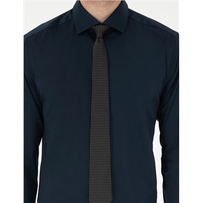 Laciverert Ex. Slim Fit Основная рубашка с длинным рукавом