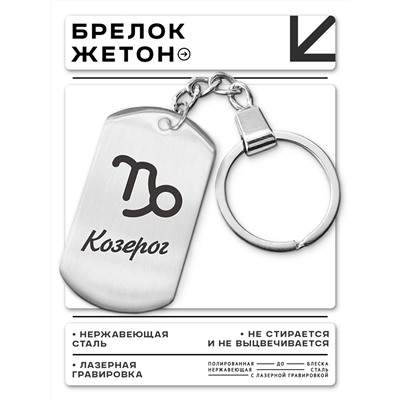 BKZ-093 Брелок Знаки Зодиака - Козерог
