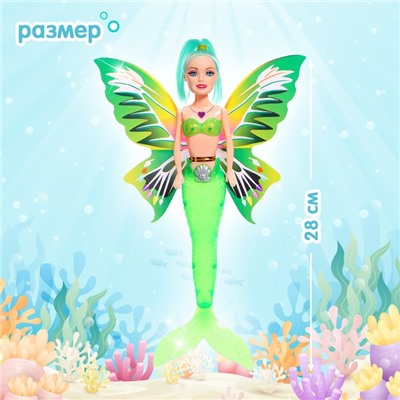 Кукла сказочная «Русалка-бабочка», МИКС
