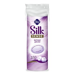 Ватные диски Ola! (Ола!) Silk Sense, 100 шт