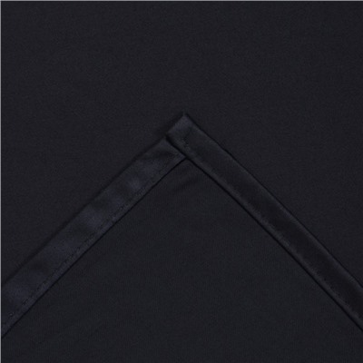 Простыня Этель Jet black, 220х240 см, мако-сатин, 114г/м2, 100% хлопок