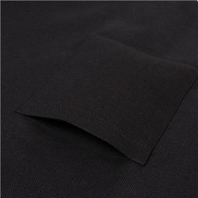 Фартук Этель Minimalist design 60х70 см, dark,лён 45%, хлопок 55% 395 г/м2