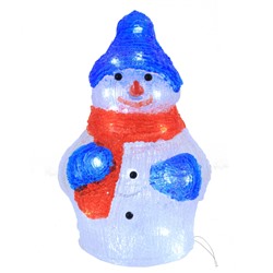 Изделие декоративное "Снеговик" (работает от сети), L18 W15 H29,5 см