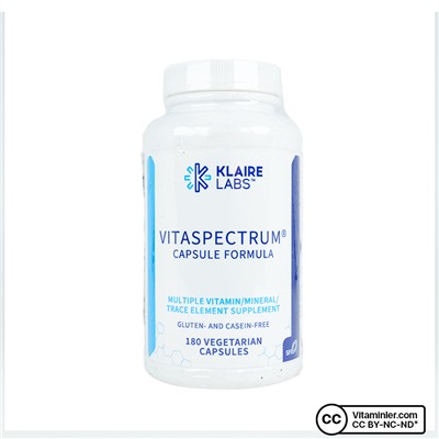 KLaire Labs Vitaspectrum 180 капсул