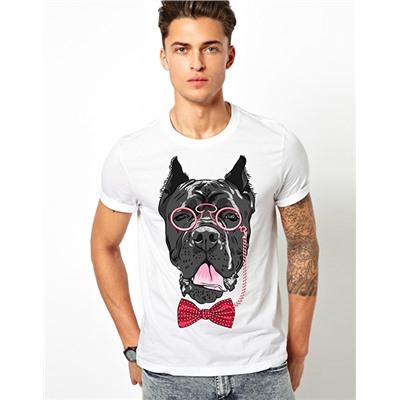 Футболка "Hipster dog"