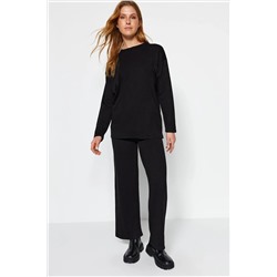 Black Basic Thrietwear под шагом Twoaw23au00244