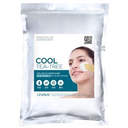 140924" Lindsay Альгинатная маска с маслом чайного дерева Premium Cool (Tea-tree) Modeling Mask
