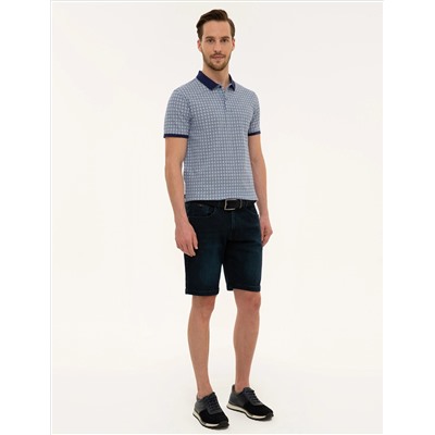 ВМС Blue Standard Fit Jean Shorts