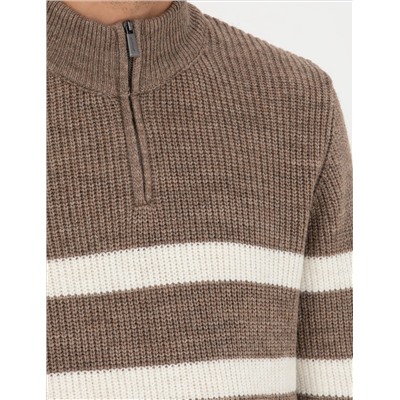 Vizon melanj Slim Fit