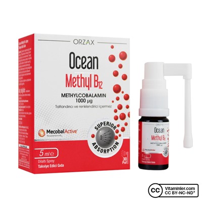 Ocean Methyl B12 1000 мкг 5 мл спрей
